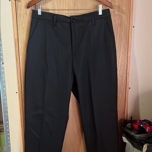 Mens black Softwill Unifirst work pants